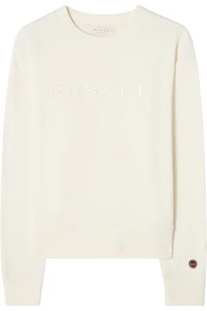 BUSNEL Bluzy, Kobieta, Beżowy, 2XL, Bawełna, Bluza Samantha
