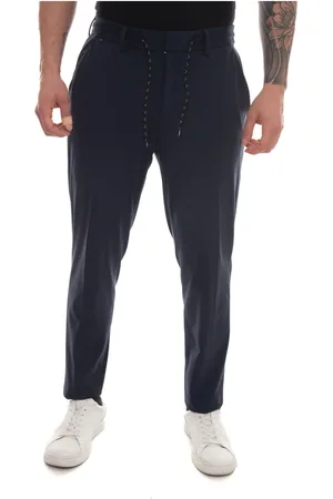 HUGO BOSS Spodnie, Mężczyzna, Niebieski, XL, Spodnie Joggery
