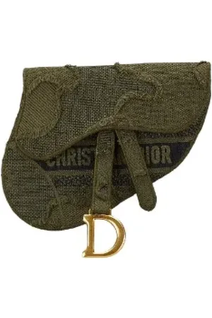 Dior Pre-owned, Kobieta, Zielony, ONE SIZE, Pre-owned Canvas dior-bags