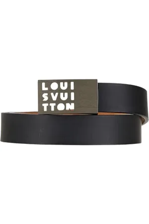LOUIS VUITTON Pre-owned, Kobieta, Czarny, ONE SIZE, Skóra, Pre-owned Leather belts
