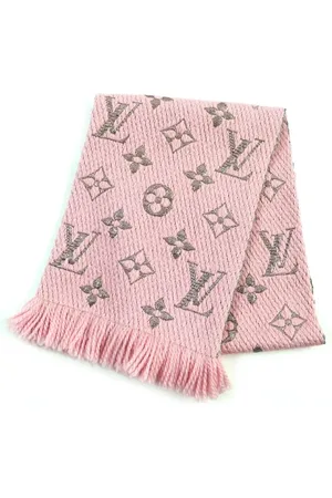 LOUIS VUITTON Pre-owned, Kobieta, Różowy, ONE SIZE, Wełna, Pre-owned Wool scarves