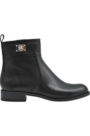 Michael Kors Buty, Kobieta, Czarny, 37 EU, Skóra, Botki Padma Flat