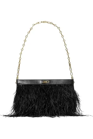 Michael Kors Torebki, Kobieta, Czarny, ONE SIZE, Skóra, Torebka Feather Pochette