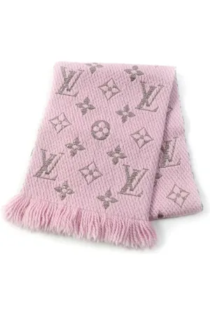 LOUIS VUITTON Pre-owned, Kobieta, Różowy, ONE SIZE, Wełna, Pre-owned Wool scarves