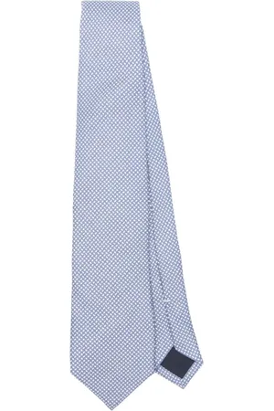 corneliani Akcesoria, Mężczyzna, Niebieski, ONE SIZE, Jedwabny Niebieski Krawat