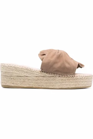 MANEBI Buty, Kobieta, Beżowy, 39 EU, Beżowe Sandały dla Kobiet