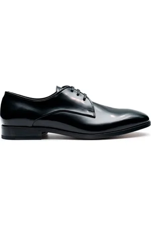 Fabi Buty, Mężczyzna, Czarny, 44 EU, Męskie Skórzane Buty Niskie Czarne