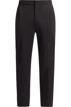 Michael Kors Spodnie, Mężczyzna, Czarny, M, Bawełna, Eleganckie, dzianinowe spodnie