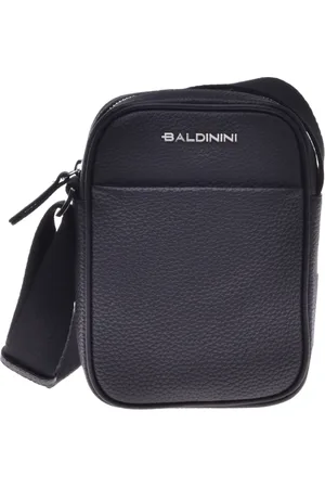 BALDININI Torebki, Mężczyzna, Czarny, ONE SIZE, Phone holder in tumbled leather