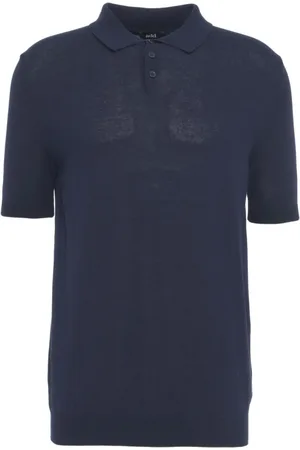 add Koszulki, Mężczyzna, Niebieski, 3XL, Niebieski Sweter Polo