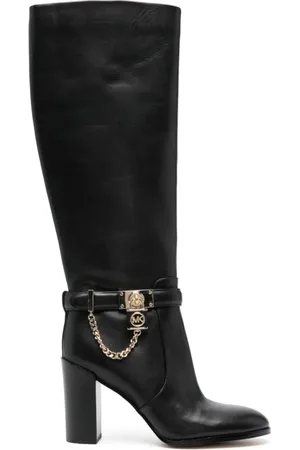Michael Kors Buty, Kobieta, Czarny, 40 EU, Skóra, Kożuchy Hamilton z ozdobami