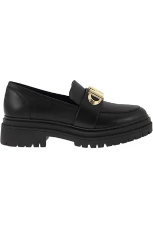 Michael Kors Buty, Kobieta, Czarny, 37 1/2 EU, Skóra, Mokasyny skórzane Parker