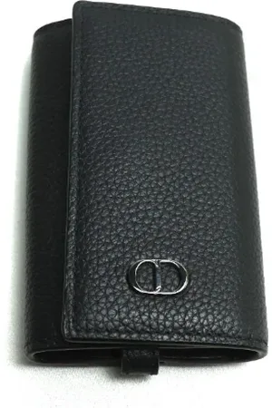 Dior Pre-owned, Mężczyzna, Czarny, ONE SIZE, Skóra, Pre-owned Leather key-holders