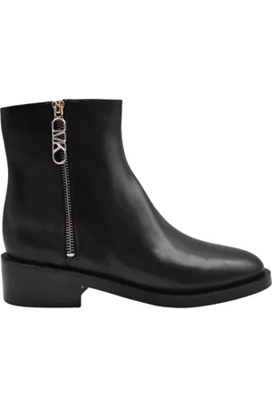 Michael Kors Buty, Kobieta, Czarny, 39 EU, Skóra, Czarne botki wiązane