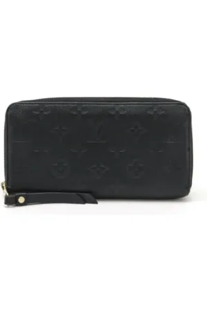 LOUIS VUITTON Pre-owned, Kobieta, Czarny, ONE SIZE, Skóra, Pre-owned skórzane portfele