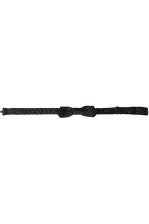 Dolce & Gabbana Akcesoria, Mężczyzna, Czarny, ONE SIZE, Regulowany Kark Męski Mucha