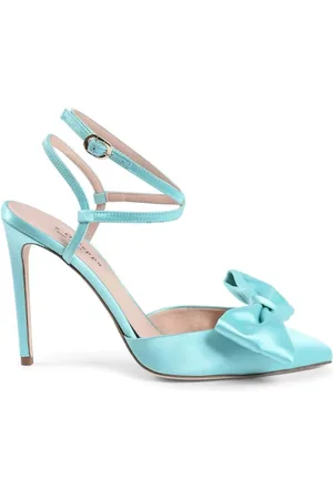 DEE OCLEPPO Buty, Kobieta, Niebieski, 38 EU, Aqua Slingback Stiletto Pump