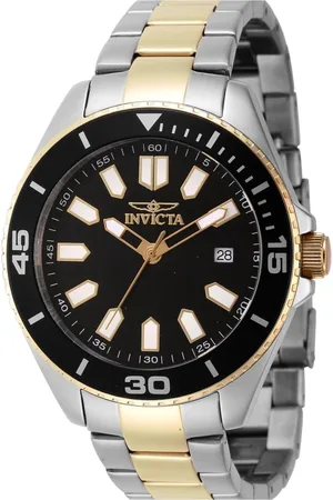 Invicta Akcesoria, Mężczyzna, Szary, ONE SIZE, Two Tone Pro Diver Zegarek Analogowy