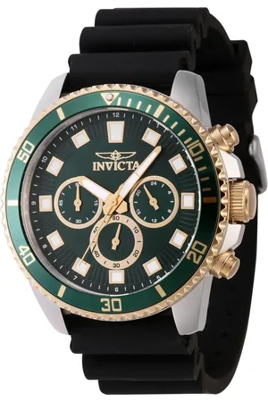 Invicta Akcesoria, Mężczyzna, Czarny, ONE SIZE, Sportowy Zegarek Chronograficzny dla Mężczyzn