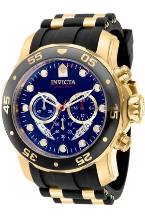 Invicta Akcesoria, Mężczyzna, Czarny, ONE SIZE, Zegarek chronograficzny dla mężczyzn