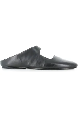 MARSÈLL Buty, Kobieta, Czarny, 38 1/2 EU, Czarny skórzany sabot but