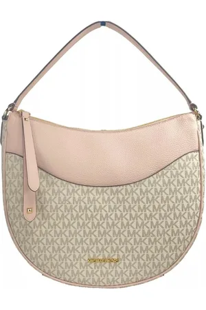 Michael Kors Torebki, Kobieta, Beżowy, ONE SIZE, Skóra, Stylowa listonoszka z miejscem na karty