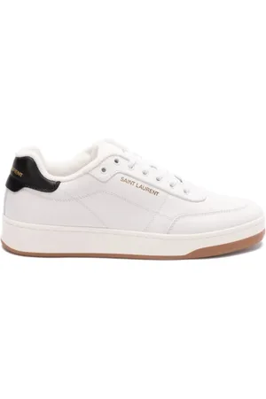 Saint Laurent Buty, Mężczyzna, Biały, 45 EU, Biało-Czarny Sneaker