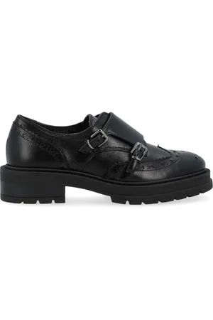 carmens Buty, Kobieta, Czarny, 39 EU, Podwójna Maya Czarna Patty