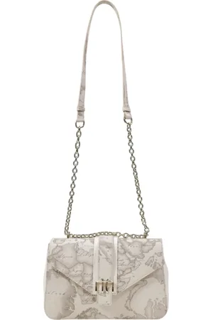ALVIERO MARTINI 1A CLASSE Torebki, Kobieta, Beżowy, ONE SIZE, Stylowa Torba na Ramię z Zapięciem na Klips