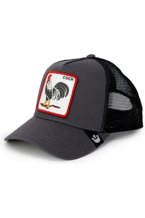 Goorin Bros. Akcesoria, Mężczyzna, Szary, ONE SIZE, Szara Czapka Trucker z Nadrukiem
