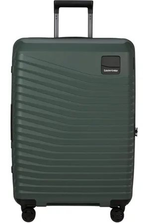 Samsonite Walizki, unisex, Zielony, ONE SIZE, Len, Rozszerzalny Intuo Trolley Lekki i Odporny na Zarysowania
