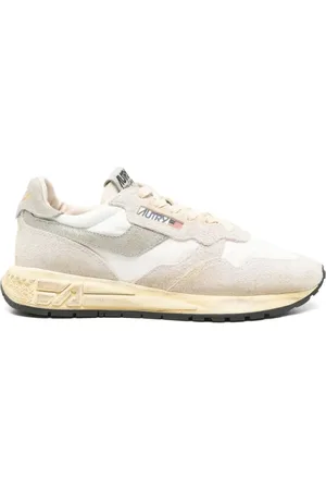 Autry Buty, Mężczyzna, Beżowy, 45 EU, Nylon, Vintage Nylon Reelwind Biały Naturalny