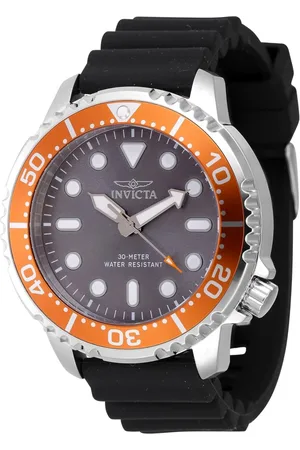 Invicta Akcesoria, Mężczyzna, Czarny, ONE SIZE, Stylowy Zegarek Analogowy Pro Diver