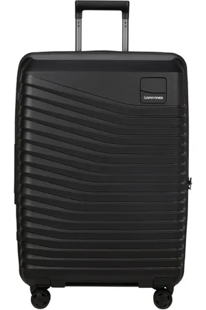 Samsonite Walizki, unisex, Czarny, ONE SIZE, Len, Rozszerzalny Intuo Trolley Lekki i Odporny na Zarysowania