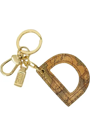 ALVIERO MARTINI 1A CLASSE Akcesoria, Kobieta, Beżowy, ONE SIZE, Mapa Brelok Litera D