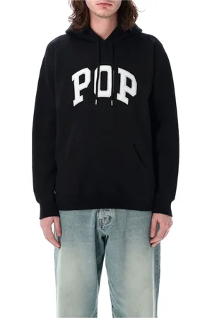 Pop Trading Company Bluzy, Mężczyzna, Czarny, S, Stylowy hoodie dla modnego wyglądu