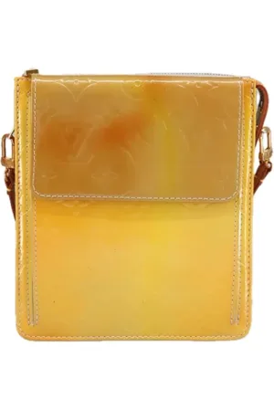 LOUIS VUITTON Pre-owned, unisex, Żółty, ONE SIZE, Skóra, Pre-owned skórzane torby na ramię