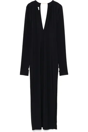 Maison Margiela Sukienki, Kobieta, Czarny, M, Sukienka Maxi