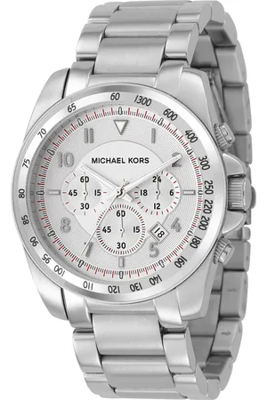 Michael Kors Akcesoria, Mężczyzna, Szary, ONE SIZE, Zegar Analogowy Quartz
