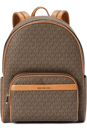 Michael Kors Torebki, Kobieta, brązowy, ONE SIZE, Poliester, Plecak Bex z dużym logo