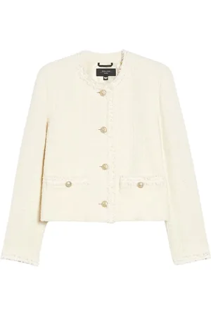 Max Mara Kurtki, Kobieta, Beżowy, 2XS, Elegancka Letnia Sukienka