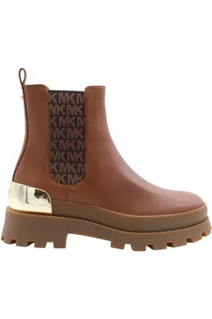 Michael Kors Buty, Kobieta, brązowy, 40 EU, Skóra, Botki Chelsea Aduard