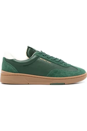 Michael Kors Buty, Mężczyzna, Zielony, 43 EU, Skóra, Sneakersy na sznurówki