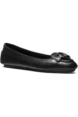 Michael Kors Buty, Kobieta, Czarny, 38 EU, Skóra, Lillie Moc - Czarne Mokasyny ze Skóry