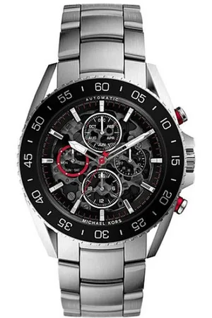 Michael Kors Akcesoria, Mężczyzna, Szary, ONE SIZE, Zegar Jet Master