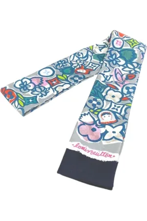 LOUIS VUITTON Pre-owned, Kobieta, Wielobarwność, ONE SIZE, Pre-owned Silk scarves
