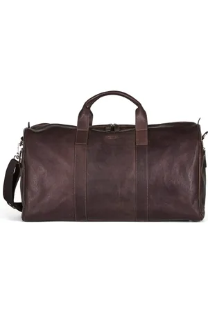 Howard London Torebki, Mężczyzna, brązowy, ONE SIZE, Skóra, Torba Weekendowa Connor Brązowa Skóra