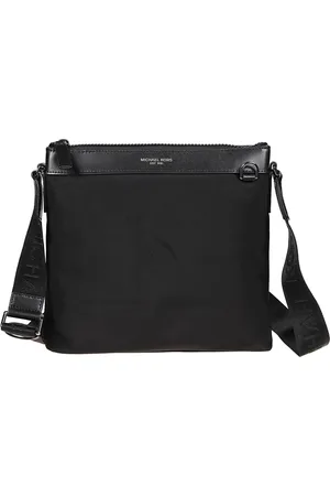 Michael Kors Torebki, Mężczyzna, Czarny, ONE SIZE, Duża listonoszka Brooklyn