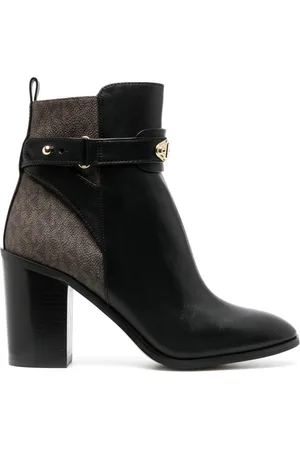 Michael Kors Buty, Kobieta, Czarny, 37 EU, Skóra, Botki Darcy 95 mm ze skóry