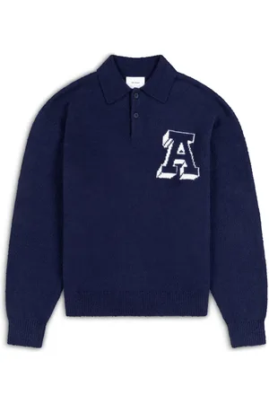 Axel Arigato Swetry, Mężczyzna, Niebieski, S, Team Polo Sweter